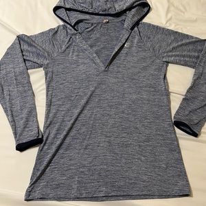 Under Armour Women’s Tech Long Sleeve Hoodie Blue Women’s Small S